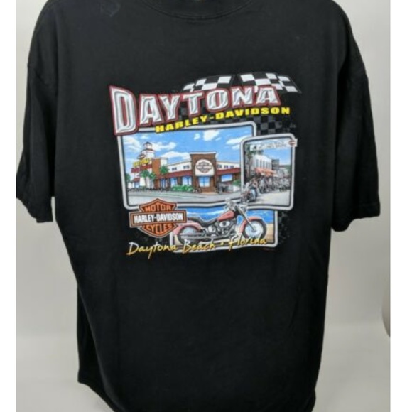 VTG Harley Davidson Daytona Beach Bike Week Shirt - Picture 1 of 6